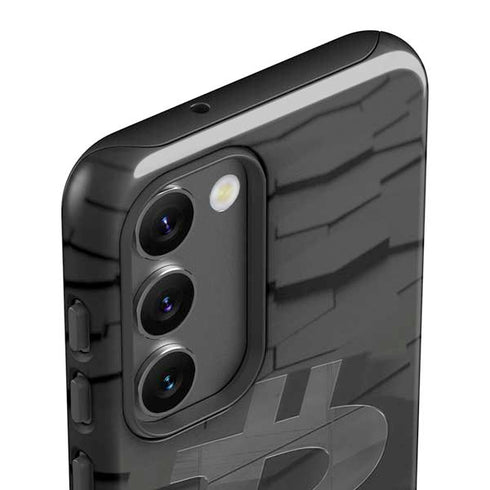 Bitcoin Textured Logo Galaxy S23 Pro Case