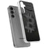 Bitcoin Textured Logo Galaxy S24 Plus Clear Case
