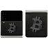 Bitcoin Textured Logo Galaxy Z Flip3 5G Skin