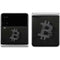 Bitcoin Textured Logo Galaxy Z Flip4 5G Skin