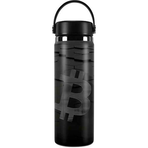 Bitcoin Textured Logo Hydro Flask 20oz Wide Mouth Skin