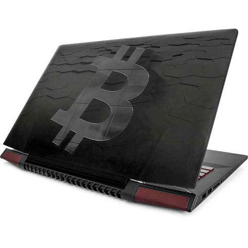 Bitcoin Textured Logo Lenovo IdeaPad Skin