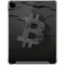 Bitcoin Textured Logo iPad Pro 12.9in (2020) Clear Case