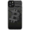 Bitcoin Textured Logo iPhone 11 Pro Clear Case