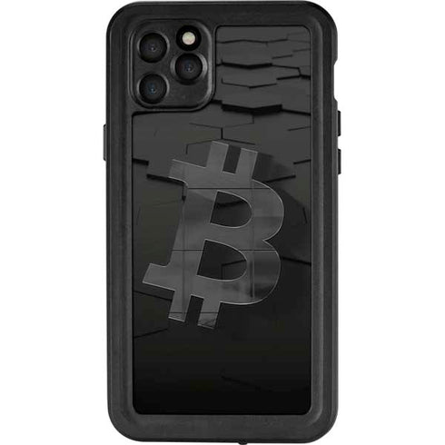 Bitcoin Textured Logo iPhone 11 Pro Max Waterproof Case