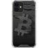 Bitcoin Textured Logo iPhone 12 Clear Case