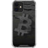 Bitcoin Textured Logo iPhone 12 Mini Clear Case