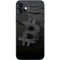 Bitcoin Textured Logo iPhone 12 Mini Skin