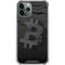Bitcoin Textured Logo iPhone 12 Pro Clear Case