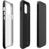 Bitcoin Textured Logo iPhone 12 Pro Impact Case
