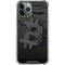Bitcoin Textured Logo iPhone 12 Pro Max Clear Case