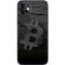 Bitcoin Textured Logo iPhone 12 Skin