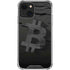 Bitcoin Textured Logo iPhone 13 Clear Case
