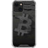 Bitcoin Textured Logo iPhone 14 Plus Clear Case