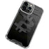 Bitcoin Textured Logo iPhone 14 Pro Clear Case