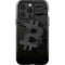 Bitcoin Textured Logo iPhone 14 Pro Impact Case