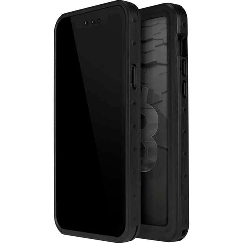 Bitcoin Textured Logo iPhone 14 Pro Max Waterproof Case