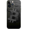 Bitcoin Textured Logo iPhone 14 Pro Skin