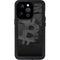 Bitcoin Textured Logo iPhone 14 Pro Waterproof Case
