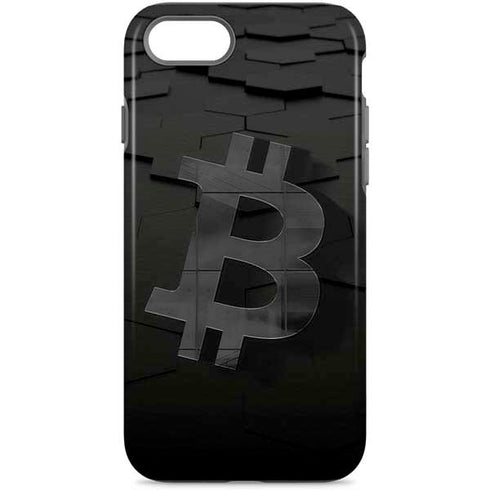 Bitcoin Textured Logo iPhone 8 Pro Case