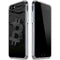 Bitcoin Textured Logo iPhone SE (2nd & 3rd Gen) Clear Case