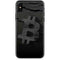 Bitcoin Textured Logo iPhone X Skin