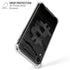 Bitcoin Textured Logo iPhone XR Clear Case