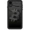Bitcoin Textured Logo iPhone XR Waterproof Case