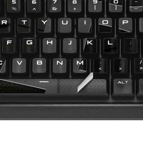 Bitcoin Textured Logo K95 RGB PLATINUM Mechanical Gaming Keyboard Skin