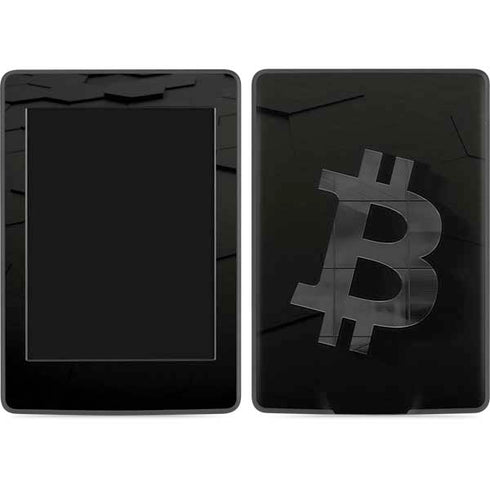 Bitcoin Textured Logo Amazon Kindle Skin