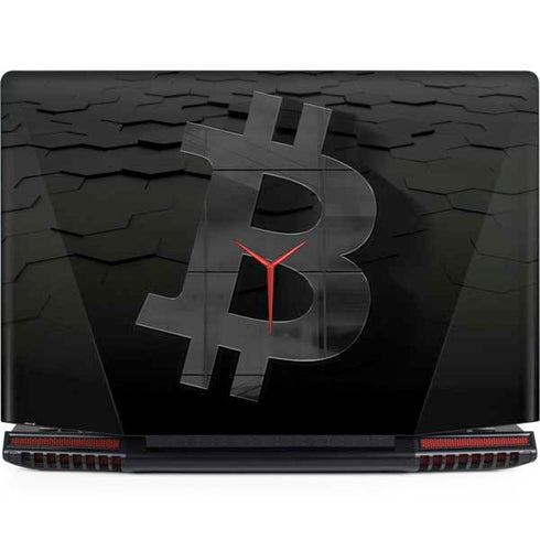 Bitcoin Textured Logo Legion Y720 Skin