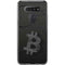 Bitcoin Textured Logo LG K51/Q51 Clear Case