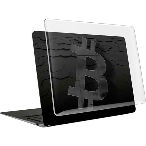 Bitcoin Textured Logo MacBook Air 15in (2023-2025) Case plus Skin