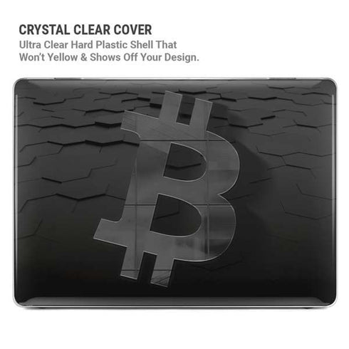Bitcoin Textured Logo MacBook Air 15in (2023-2025) Case plus Skin