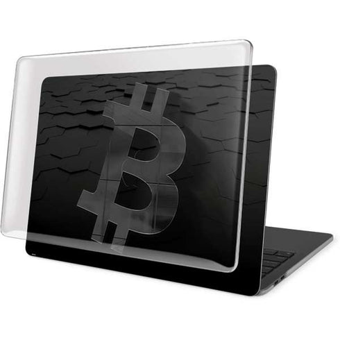Bitcoin Textured Logo MacBook Pro 15in (2016-19) Case plus Skin