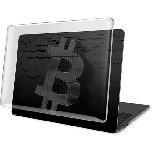Bitcoin Textured Logo MacBook Pro 16in (2019-20) Case plus Skin