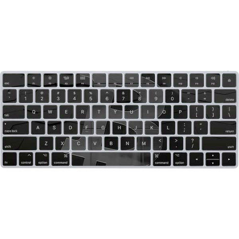 Bitcoin Textured Logo Magic Keyboard Skin
