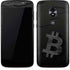 Bitcoin Textured Logo Moto E5 Play Skin