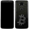 Bitcoin Textured Logo Moto E5 Plus Skin