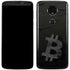 Bitcoin Textured Logo Moto E5 Plus Skin