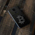 Bitcoin Textured Logo Moto E5 Plus Skin