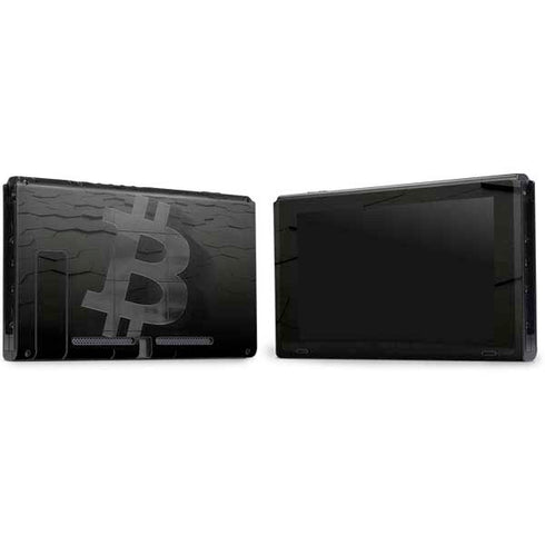 Bitcoin Textured Logo Nintendo Switch Bundle Skin