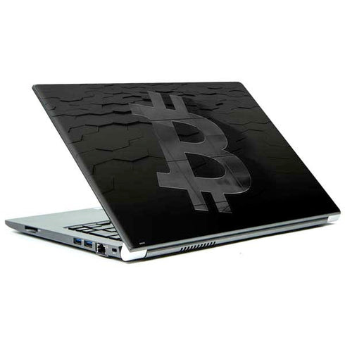 Bitcoin Textured Logo Portege Z30t/Z30t-A Skin