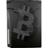 Bitcoin Textured Logo PS5 Console Skin