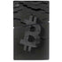 Bitcoin Textured Logo PS5 Slim Disk Console Skin