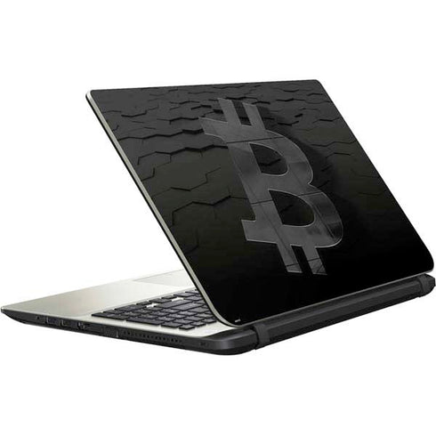 Bitcoin Textured Logo Satellite L50-B / S50-B Skin