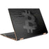 Bitcoin Textured Logo HP Spectre Skin
