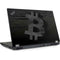 Bitcoin Textured Logo Lenovo ThinkPad Skin