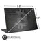 Bitcoin Textured Logo Universal Laptop 11in (8.8 x 6.2in) Skin
