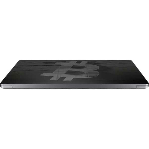 Bitcoin Textured Logo Universal Laptop 11in (8.8 x 6.2in) Skin